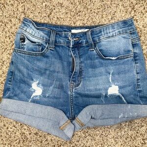 Denim Blue Women's Shorts